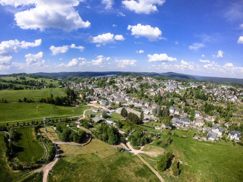 Wurzelrudi / Eibenstock von oben